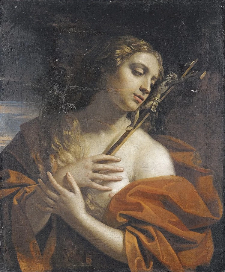 Il giovane - Maddalena penitente